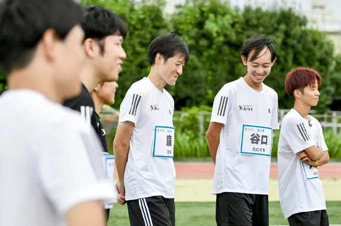 練習会以外でもコーチ陣に走りの悩みを相談できる